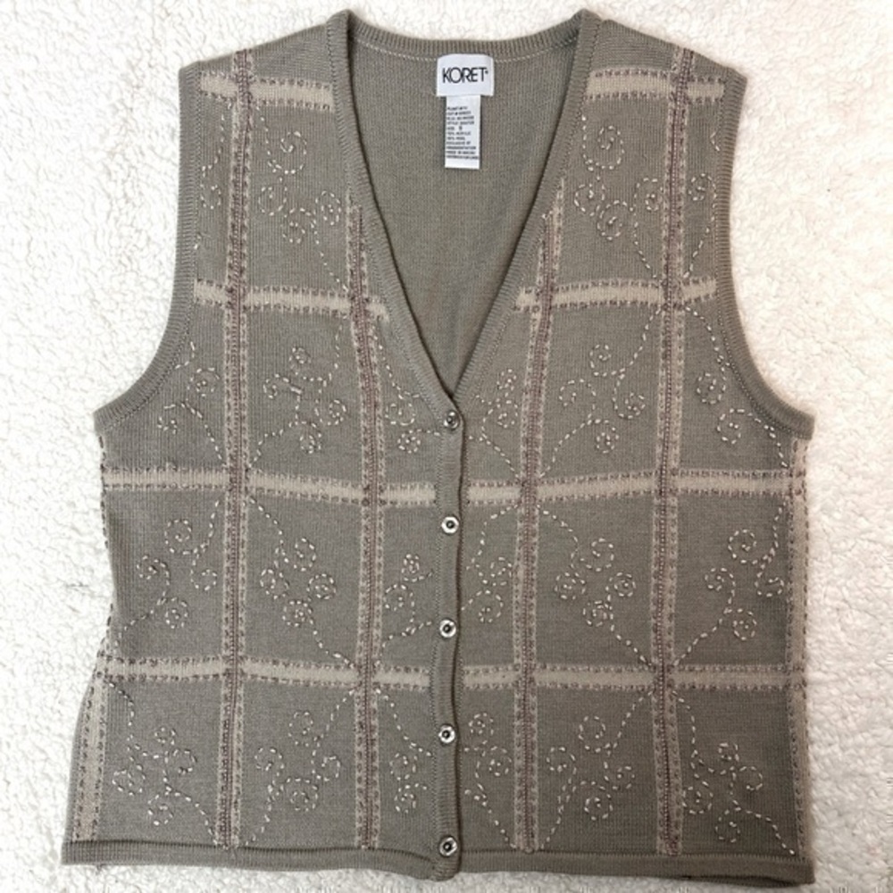 Koret Women's Sweater Vest Size Small - Picture 1 of 7